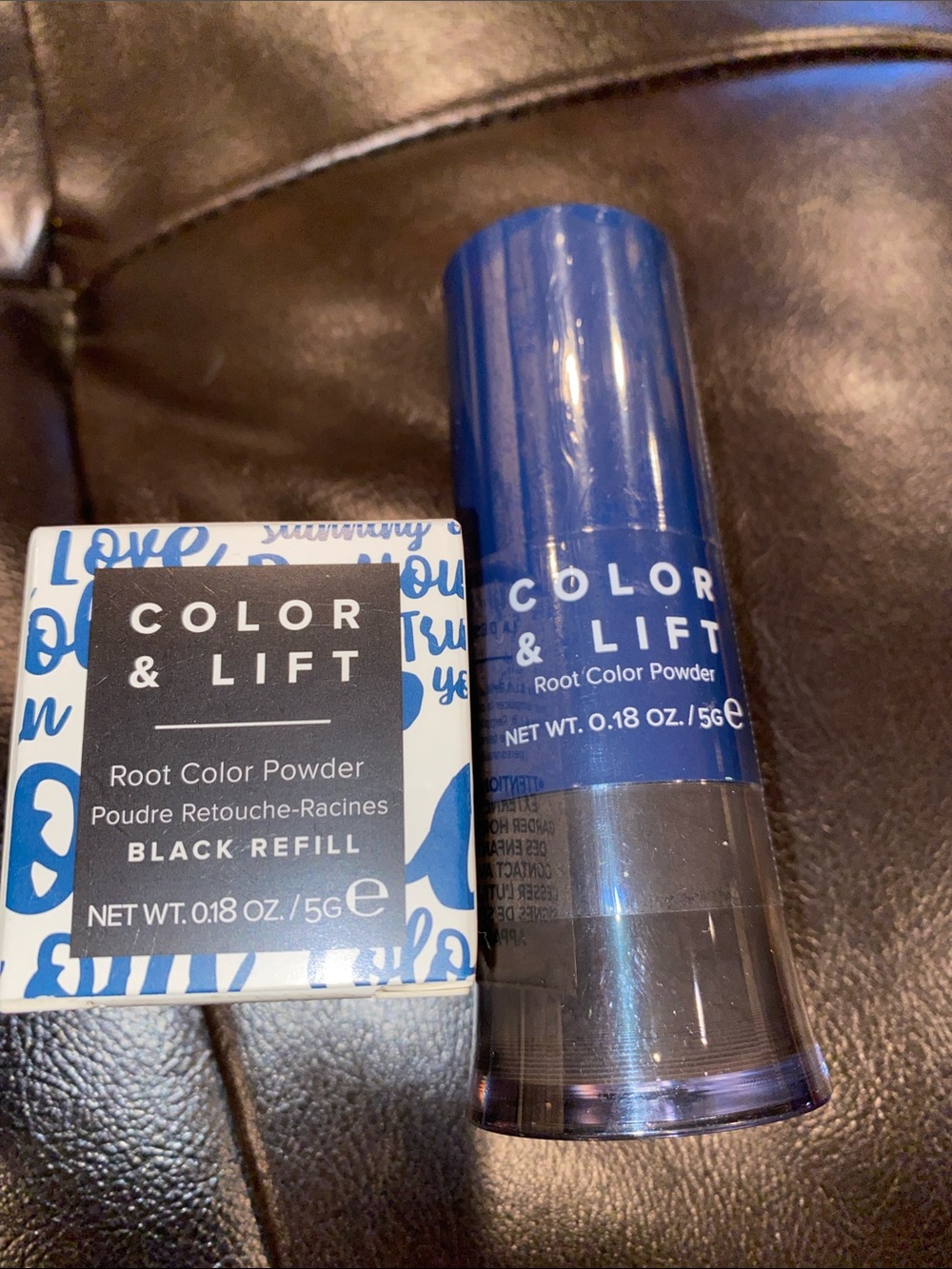 Tru Hair Color & Lift Root Color Powder &  Refill - Black